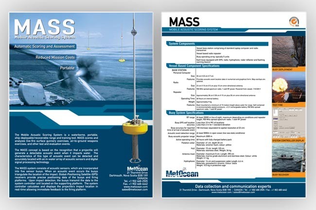 MASS product sheet