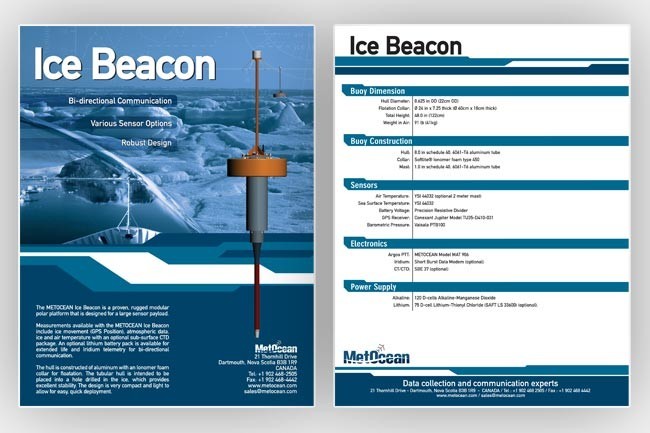 Ice Beacon product sheet